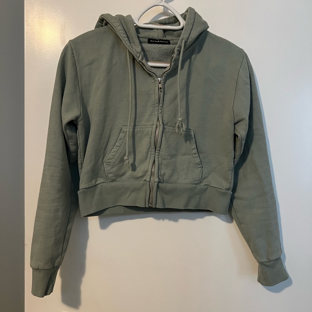 2/$30 💫 Brandy Melville Cropped Hoodie
